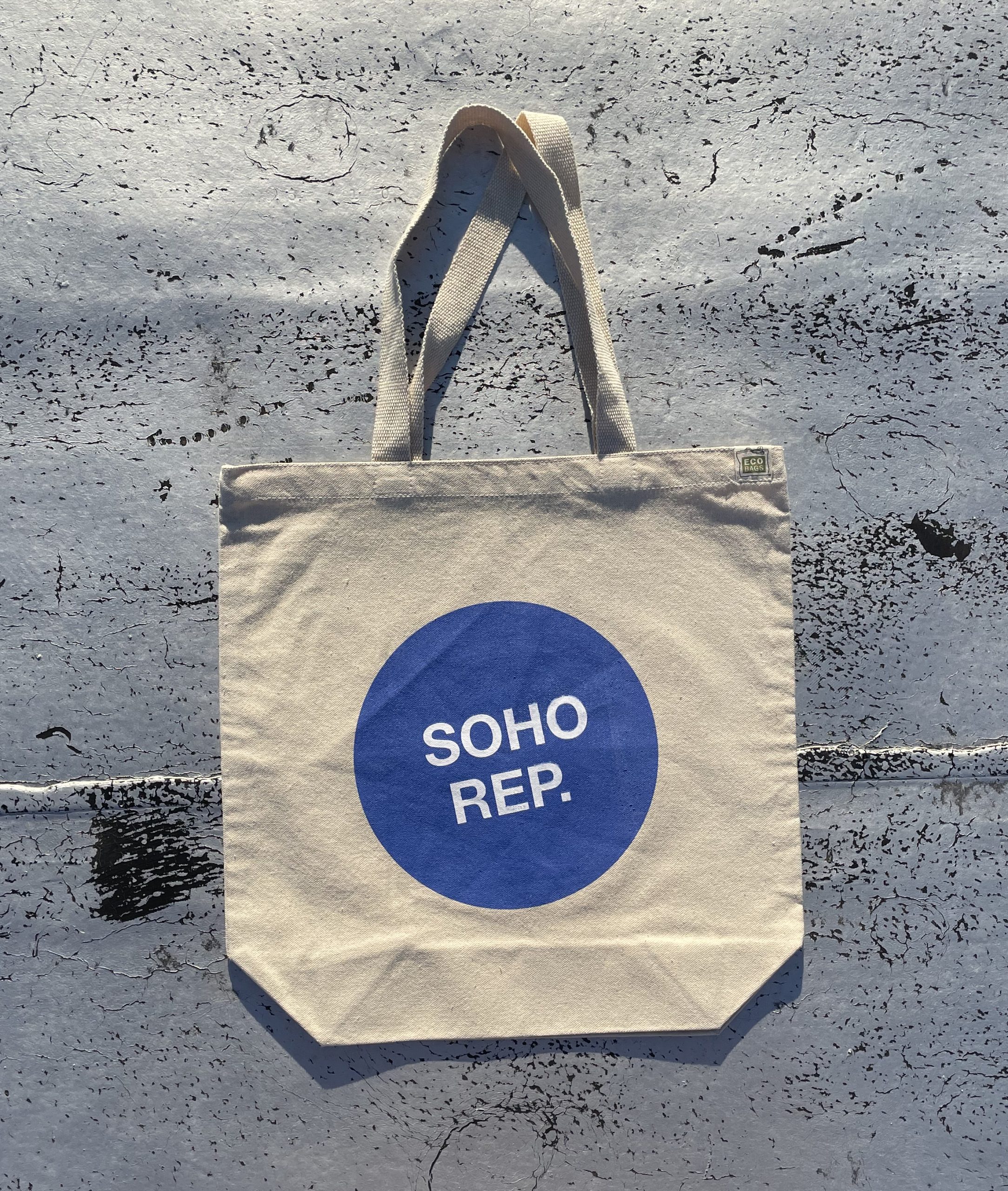 Soho Rep Tote Bag: Dark Blue