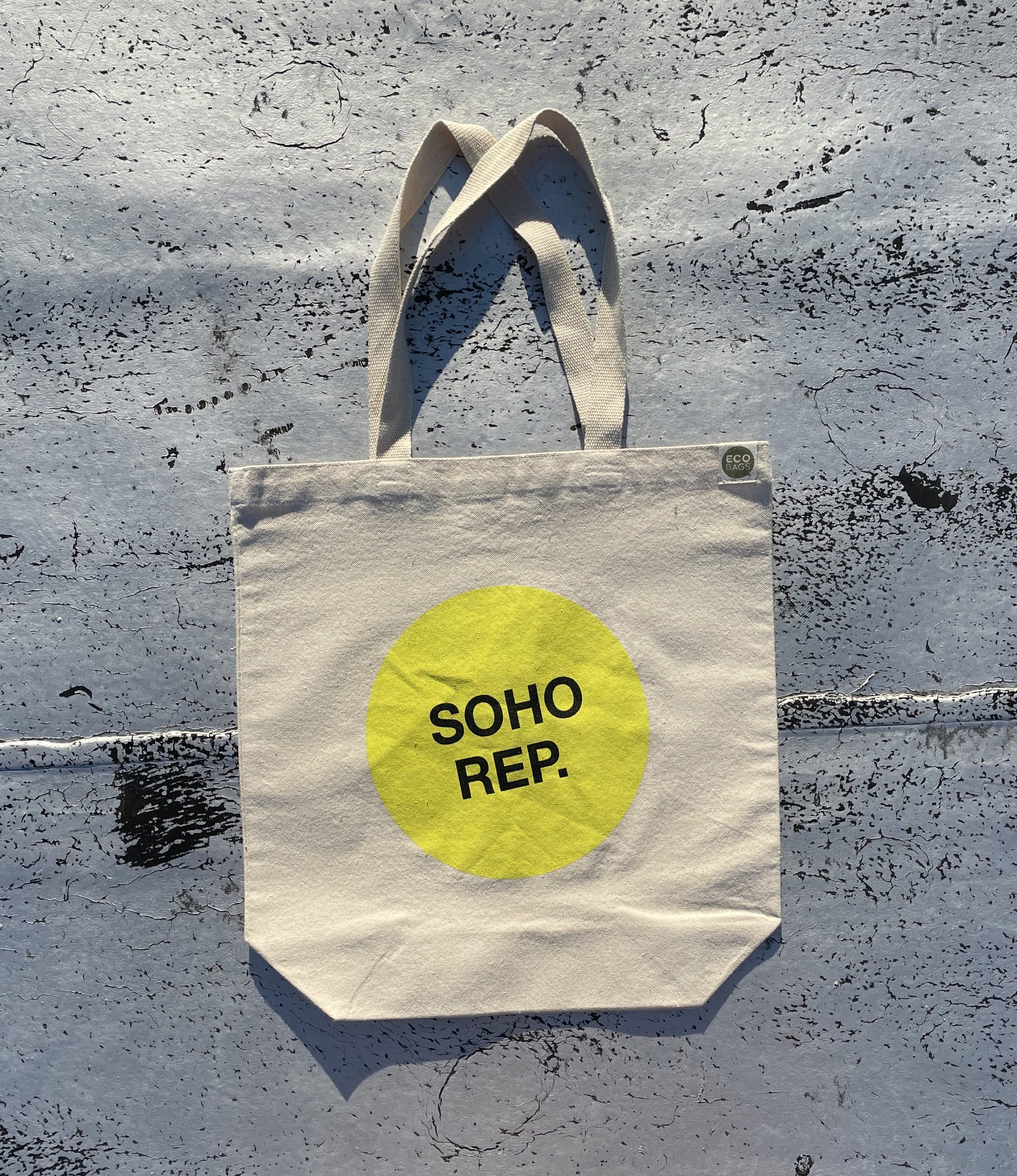 Soho Rep Tote Bag: Yellow